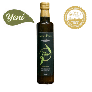 Altın Ödüllü Nostroliva Premium Domat Yeni Mahsul Zeytinyağı 500 ml. S.K.T:11.2027