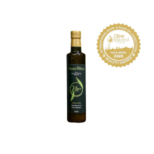 Altın Ödüllü Nostroliva Premium Domat Yeni Mahsul Zeytinyağı 500 ml. S.K.T:31.12.2026