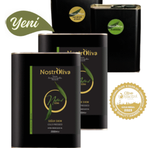 Altın Ödüllü Nostroliva Premium Domat ve Classica Yeni Mahsul Zeytinyağı 2lt. Beraber Fırsat Paketi S.K.T:11.2027