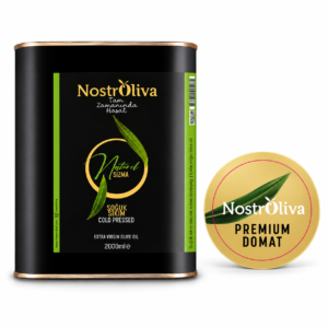 Altın Ödüllü Nostroliva Premium Domat Yeni Mahsul Zeytinyağı tekli  2 lt. S.K.T:11.2028